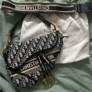 Dior saddle bag